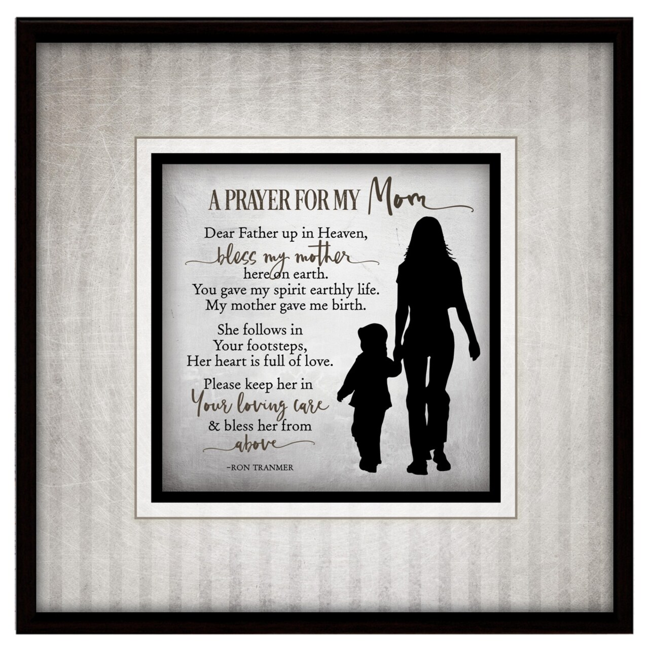 Dexsa Prayer For My Mom Simple Expressions Wood Plaque with Easel